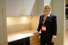 Salgs- og kategorisjef for kjøkken, bad og garderobe i Optimera. Helene Gilje.
