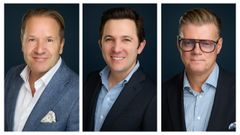 Lars Erik Grønntun, grunnlegger og styreleder i Paritee, David Meadvin, CEO, One Strategy Group og Jonas Palmqvist, CEO, Paritee. Foto: Adam Hills.