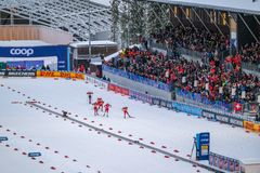 Det var god stemning under prøve-VM i Granåsen. Nå er det få uker igjen til Ski-VM braker løs i Trondheim og Trøndelag.