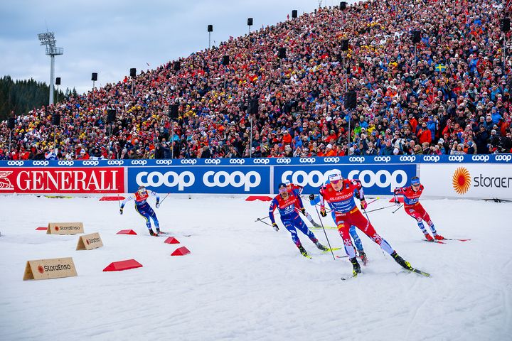 Det var fulle tribuner nesten hver dag i Granåsen.