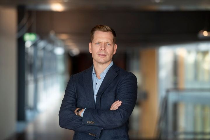 Thorbjørn Busch, leder Fraud, Crime & Abuse-teamet i Telenor Norge. Foto: Martin Fjellanger