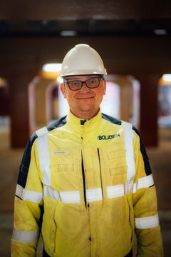 Bjørn Børve, disiplinleder for digitalisering i Boliden
