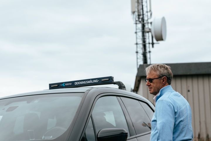 Bjørn Amundsen, dekningsdirektør i Telenor