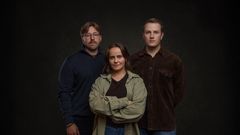 Dennis Hagström (t.v), Victoria Bjørge (midten) og Kristoffer Nordvik (t.h)