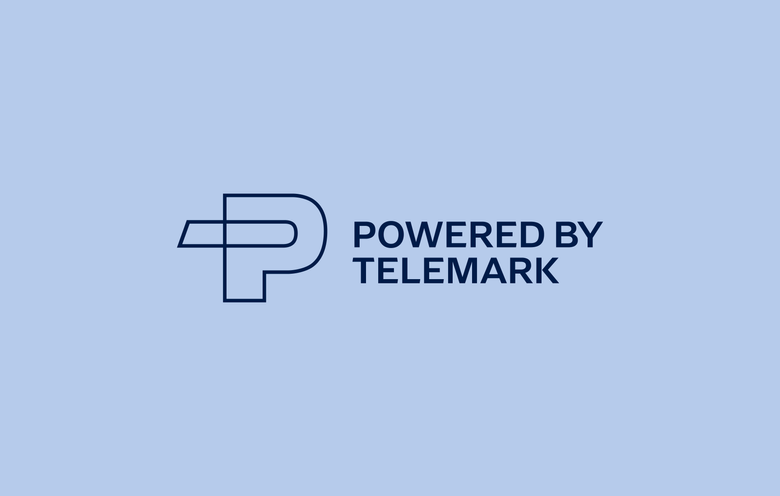 Powered by Telemark logo