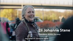 Eli Johanne Stene, president i WIMA, damer på MC