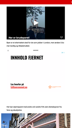 Gratisannonse i Dagbladet