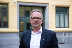 Nærbilde av Utdanningsforbundets leder, Geir Røsvoll.