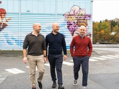 Fjerde generasjon: Anders, Mathias og Johan Hennig-Olsen