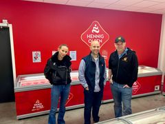 Fra venstre: Sopia Træland (LICC), Johan Hennig-Olsen og Christian G. Træland (LICC).