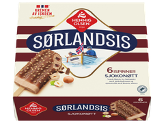 Sørlandsis - sjokonøtt