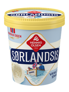 Sørlandsis Vaniljesmak 450ml