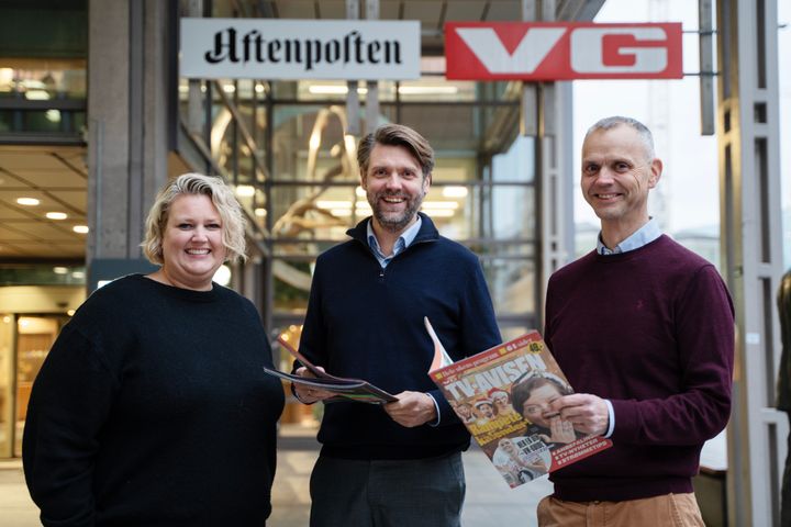 Linn Marie Bratvold, Jan-Christian Walle og Audun Solberg.