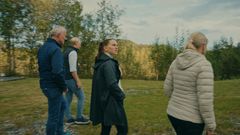 Familien til Jonas er tilbake ved åstedet.