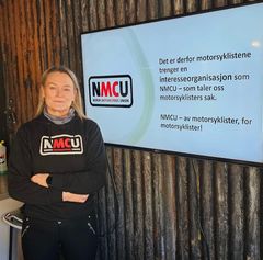 Olea Anett Kvalsvik, leder av sentralstyret i NMCU, avdelinger fra Agder i sør til Troms/Finnmark i nord.