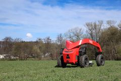 NIKUs selvkjørende georadar i bruk.