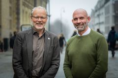 Thor. E Lexow (administrerende direktør i VKE) og Thor-Jostein Egeland (daglig leder i NemiTek) samler ventilasjonsbransjen på VVS-dagene under Ventilasjonsarena.