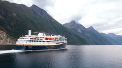 Havila Polaris i Geirangerfjorden