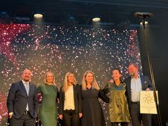 Havila Kystruten receives the award during Grand Travel Awards 2024.
