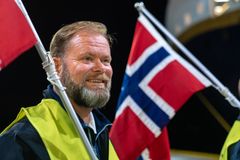 Bent Martini watches on as Havila Pollux docks in Norway for the first time.