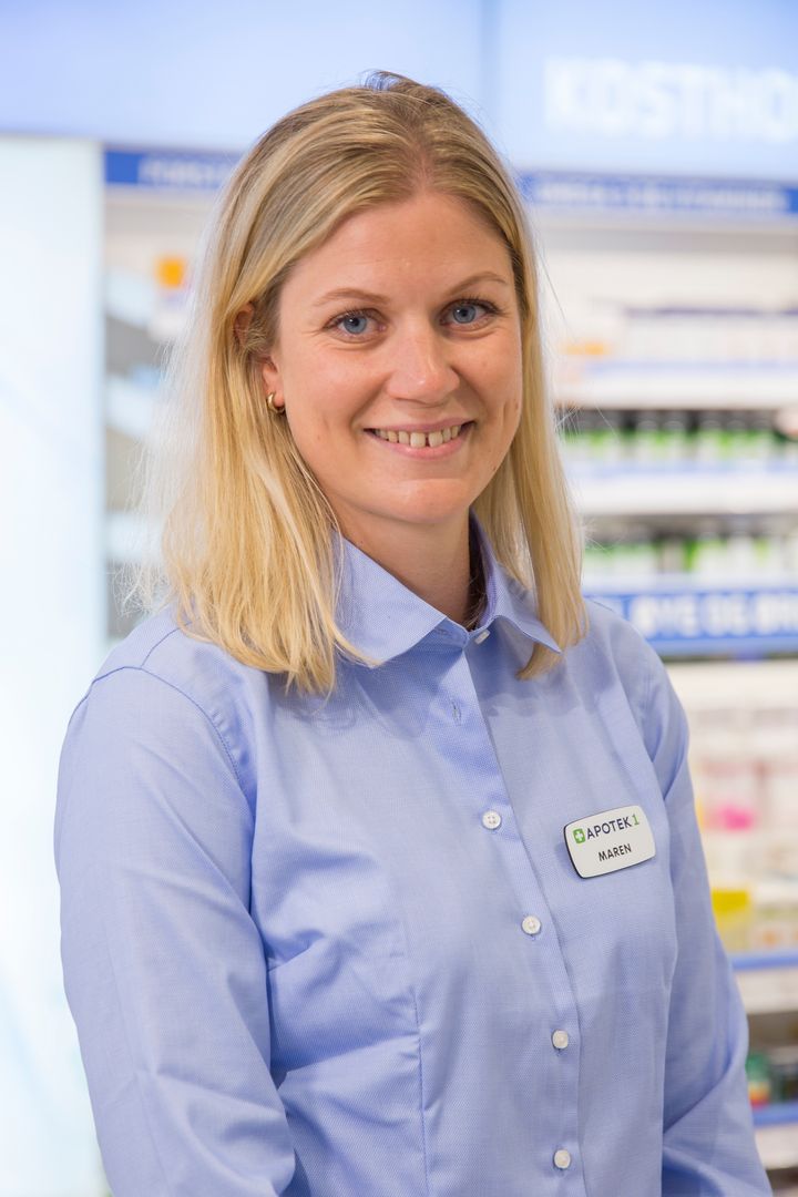Maren Hoff, fagrådgiver i Apotek1