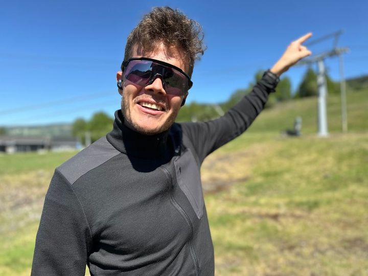 KLAR FOR SYREFEST: Stavik prepper seg nå for årets motbakkeløp. Alpinco