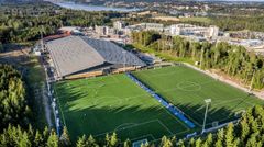 Fotballbanene ved Oslofjord Arena