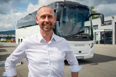 Jon Eystein Lund, salgsdirektør i Norsk Scania.