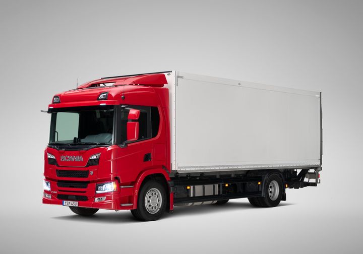 Scania får fem stjerner i EURO NCAP for Scania P-serie.