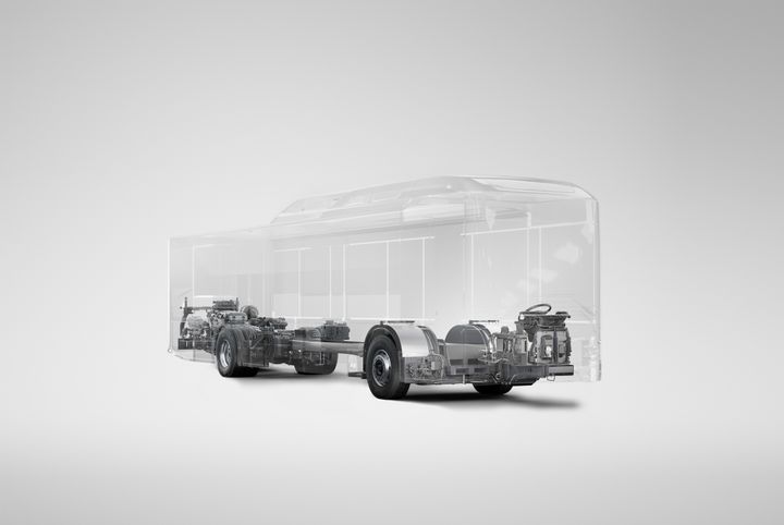 NY MOTOR: Scania introduserer sin 11-liters dieselmotor i buss.