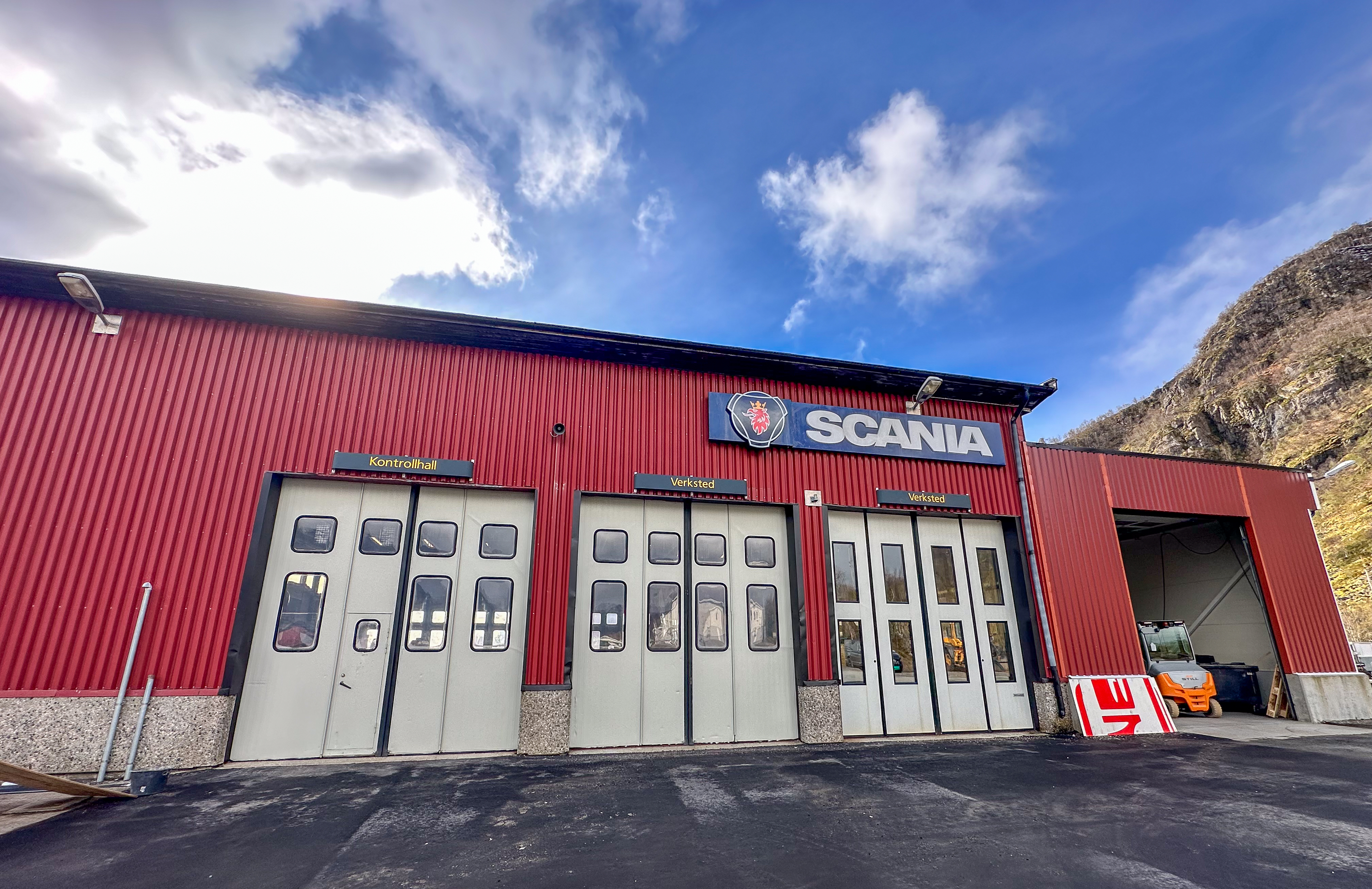 Åpner i midlertidige lokaler