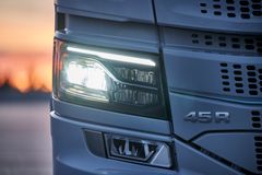 LYS: Scania Dynamic kommer med nye og forbedrede hovedlys.