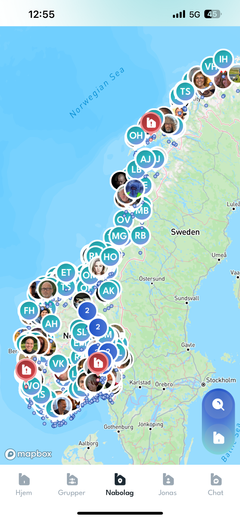 Hudd har nå brukere over hele landet