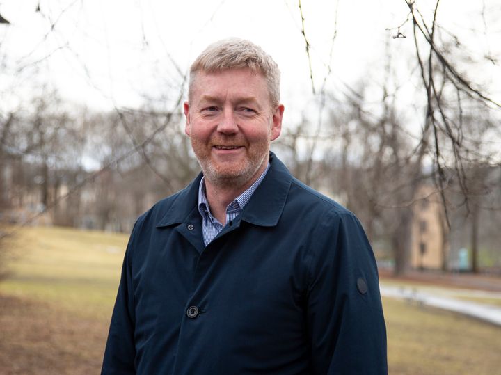 Portrettbilde av fornøyd Bjørn Gimming