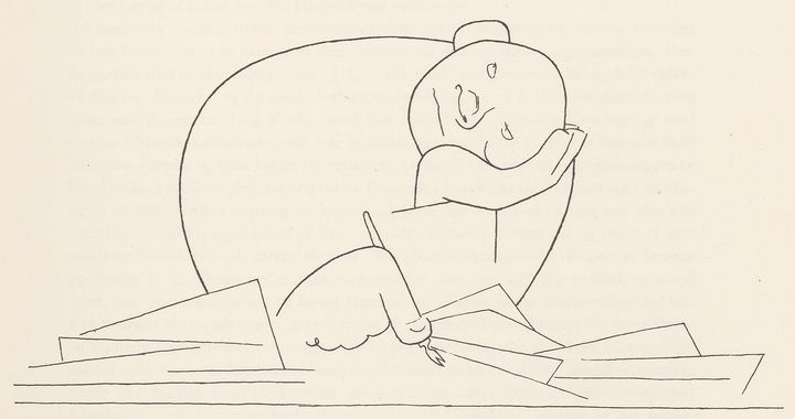 Linjetegning%20av%20en%20person%20som%20hviler%20hodet%20p%E5%20h%E5nden%20sin%2C%20mens%20han%20tegner%20med%20den%20andre%20h%E5nden.