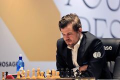 Sjakkverdensmester Magnus Carlsen