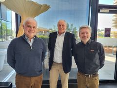 Fra venstre: Jens Timenes(Daglig leder i N.Timenes & Søn AS), Reidar Samuelsen (Adm.Dir Vianor Norge) og Frank Bauge (Business Area Manager B2B Vianor)