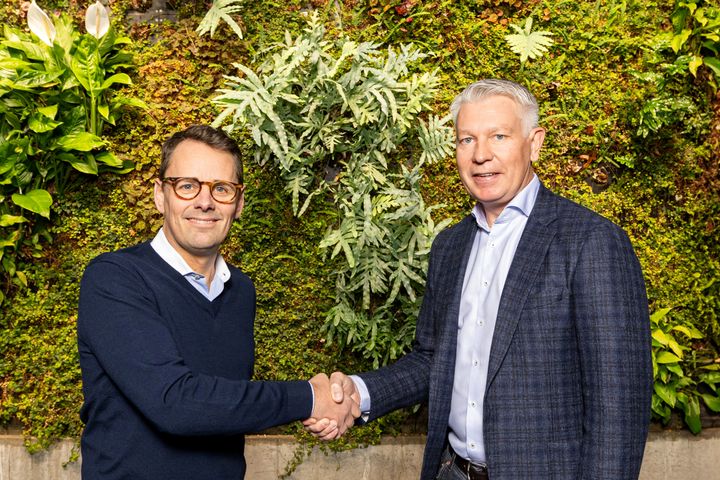 I Reykjavik: Co-founder i HILI, Trond Eriksen, sammen med HILIs nye landsjef på Island, Sigurdur Vidarsson. (Foto: HILI)