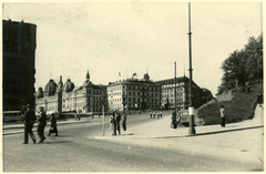 Victroia terrasse under krigen