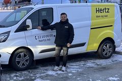 Benny Mikkelsen ved Hertz i Tromsø og Harstad/Evenes