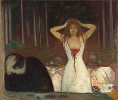 Edvard Munch, Aske, 1895.