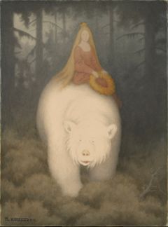 Theodor Kittelsen, «Kvitebjørn kong Valemon», 1912.