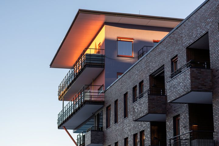 Arkitektkontoret Kari Nissen Brodtkorb AS, Leiligheter og næringslokale, Sørenga, Oslo, oppført 2017 (utsnitt).