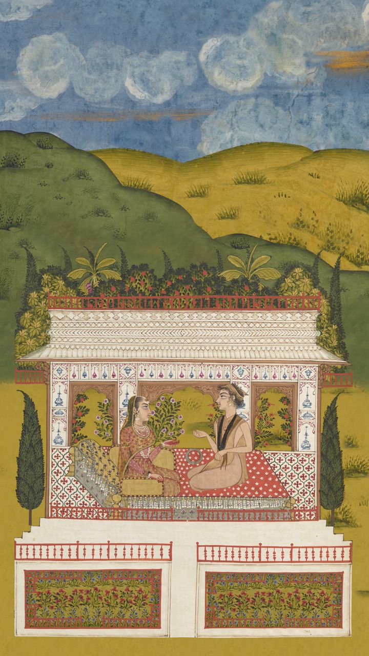 Utdrag fra videoverket "Disruption as Rapture" (2016) av Shahzia Sikander