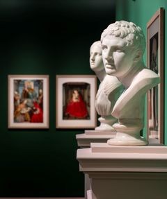 Foto fra utstillingen "Kopiens verdi" i Nasjonalmuseet.