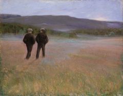 Haldfdan Egedius, "Lørdagskveld" (1893)