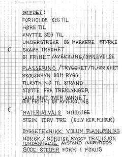 Wenche Selmers forelesningsnotater (1981)