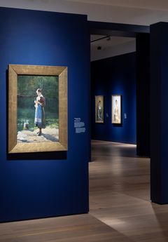 Utstillingen Asta Nørregaard. Sannhet og skjønnhet i Nasjonalmuseet.