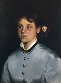 Asta Nørregaard, «Portrett av Maggie Plahte», 1881