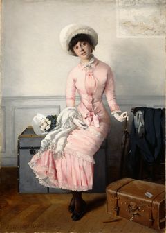 Asta Nørregaard, «Maggie reiseklar», 1881